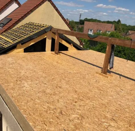 Structure de charpente bois sur mesure