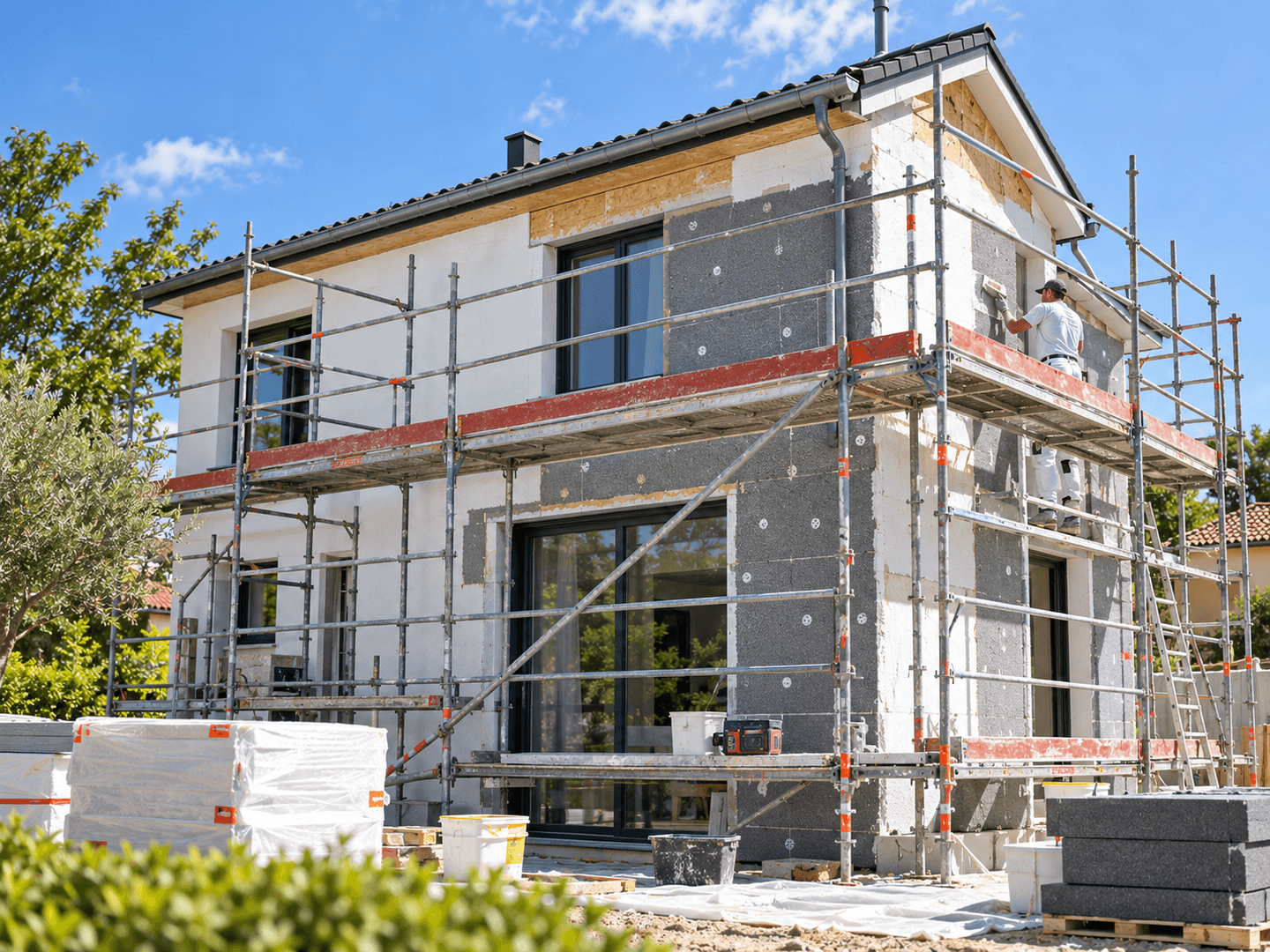 Rénovation énergétique d’une façade