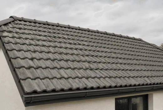 Tuiles en béton pour toiture